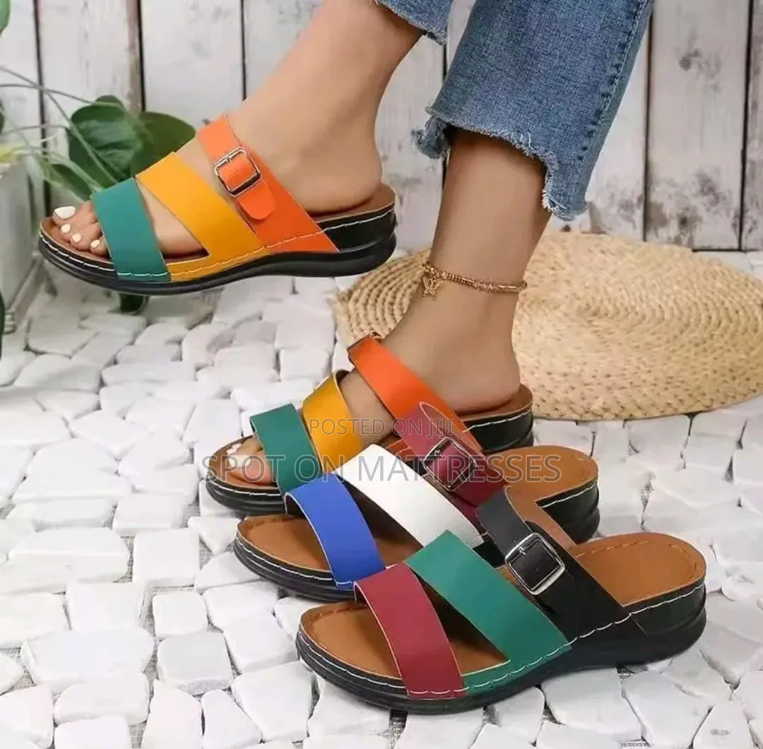 Colourful Ladies' Wedges. Delivery Services Available Nationwide.