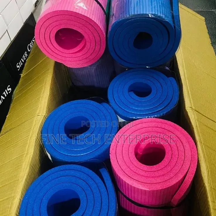 15mm Yoga Mat Green,yellow,pink ,Purple .