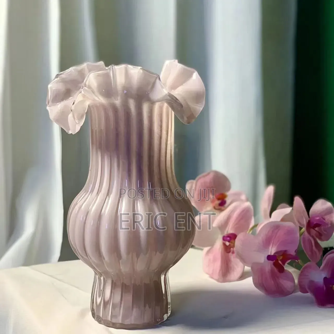 Fancy Glass Flower Vase
