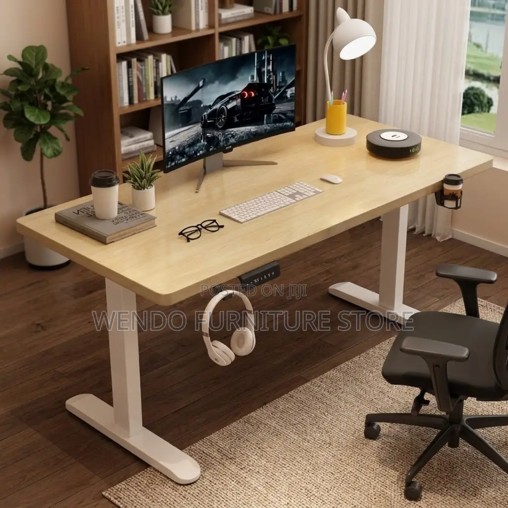 Office Desk; 1600mm Home Electric Study Computer Desk