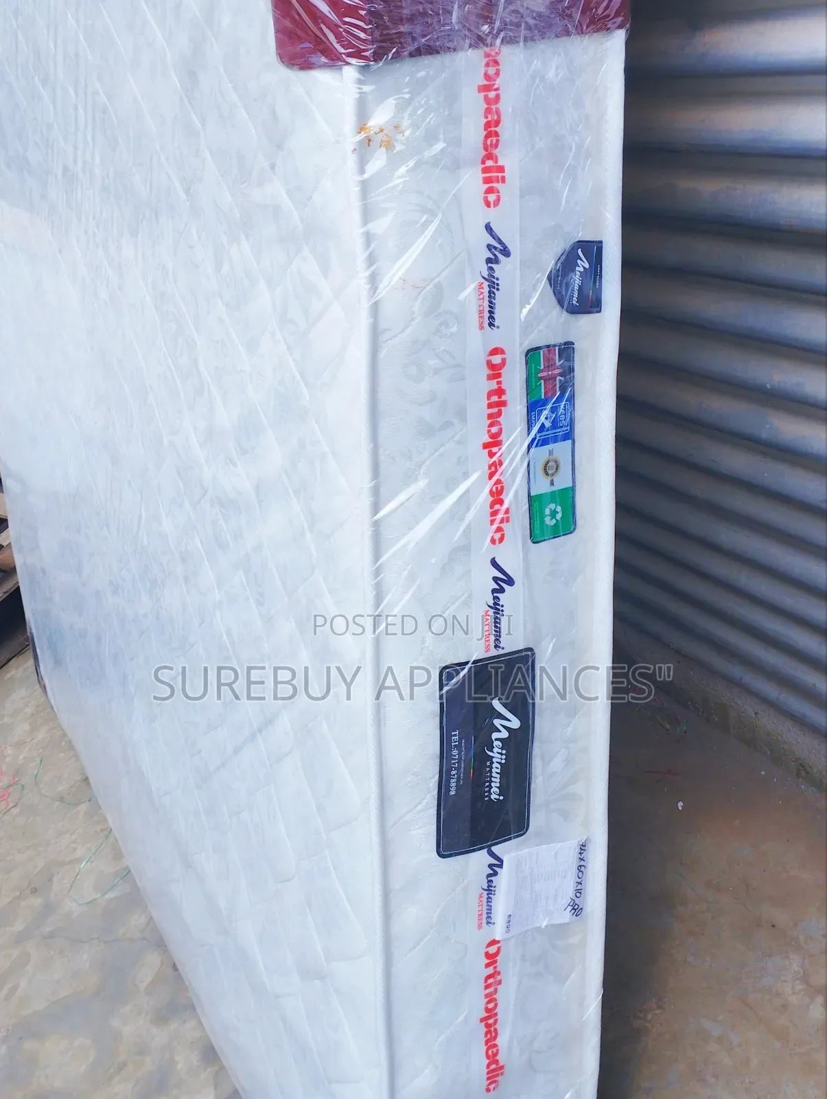 5x6 Orthopedic Quilted Mattress 10-Inch Thick – Firm Comfort Bed