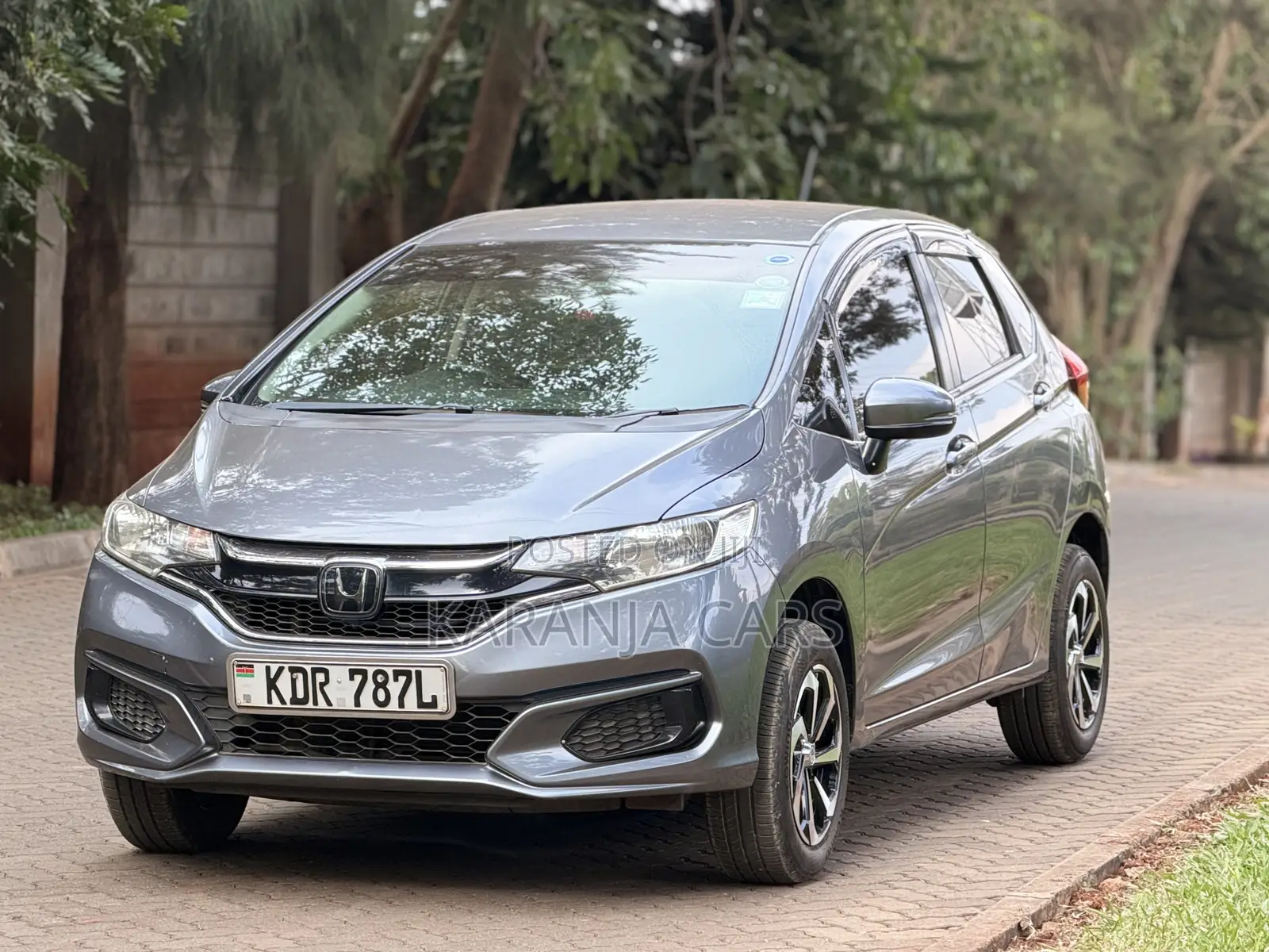 Honda Fit 2018 Gray