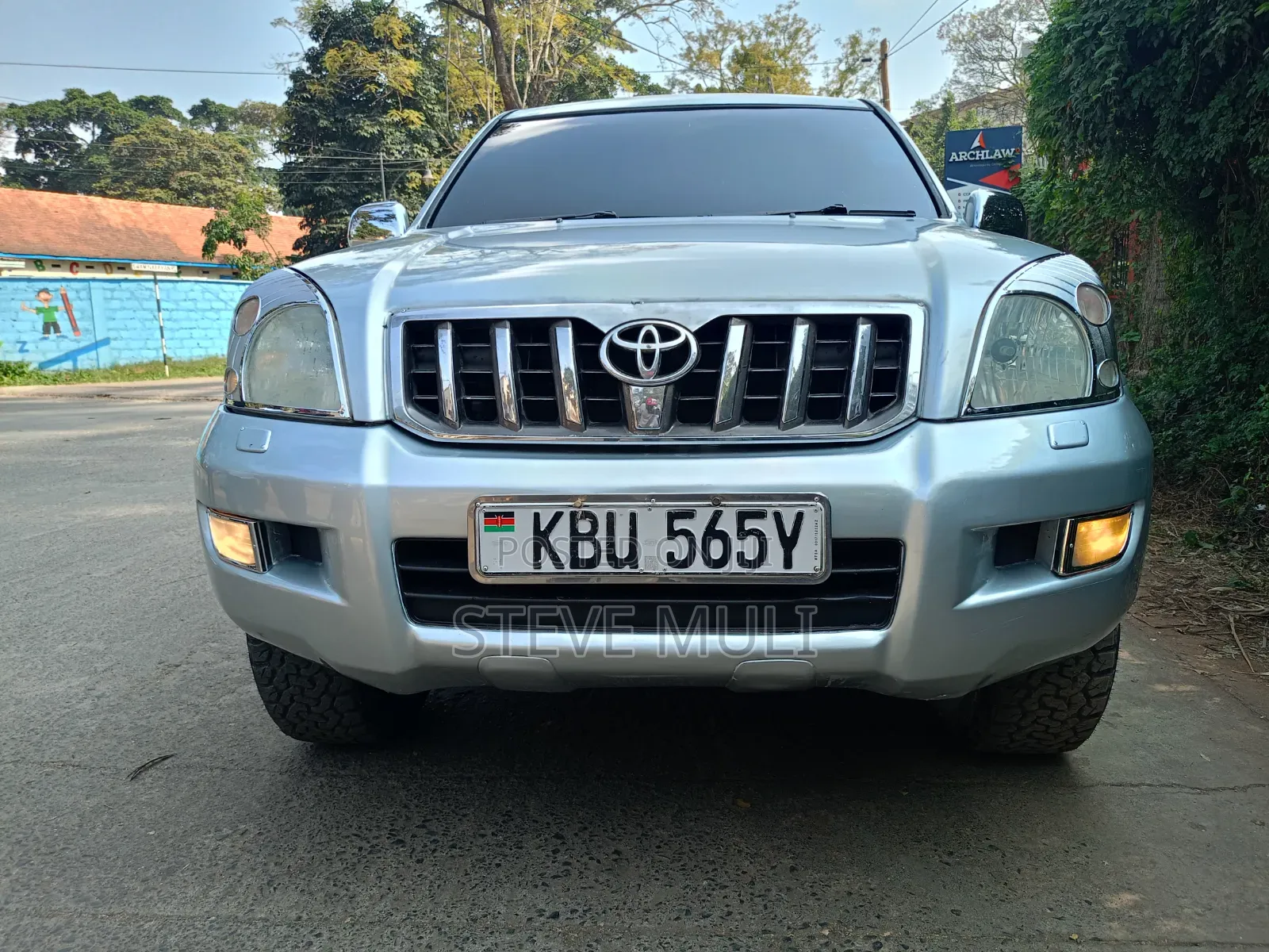 Toyota Land Cruiser Prado 2005 Silver