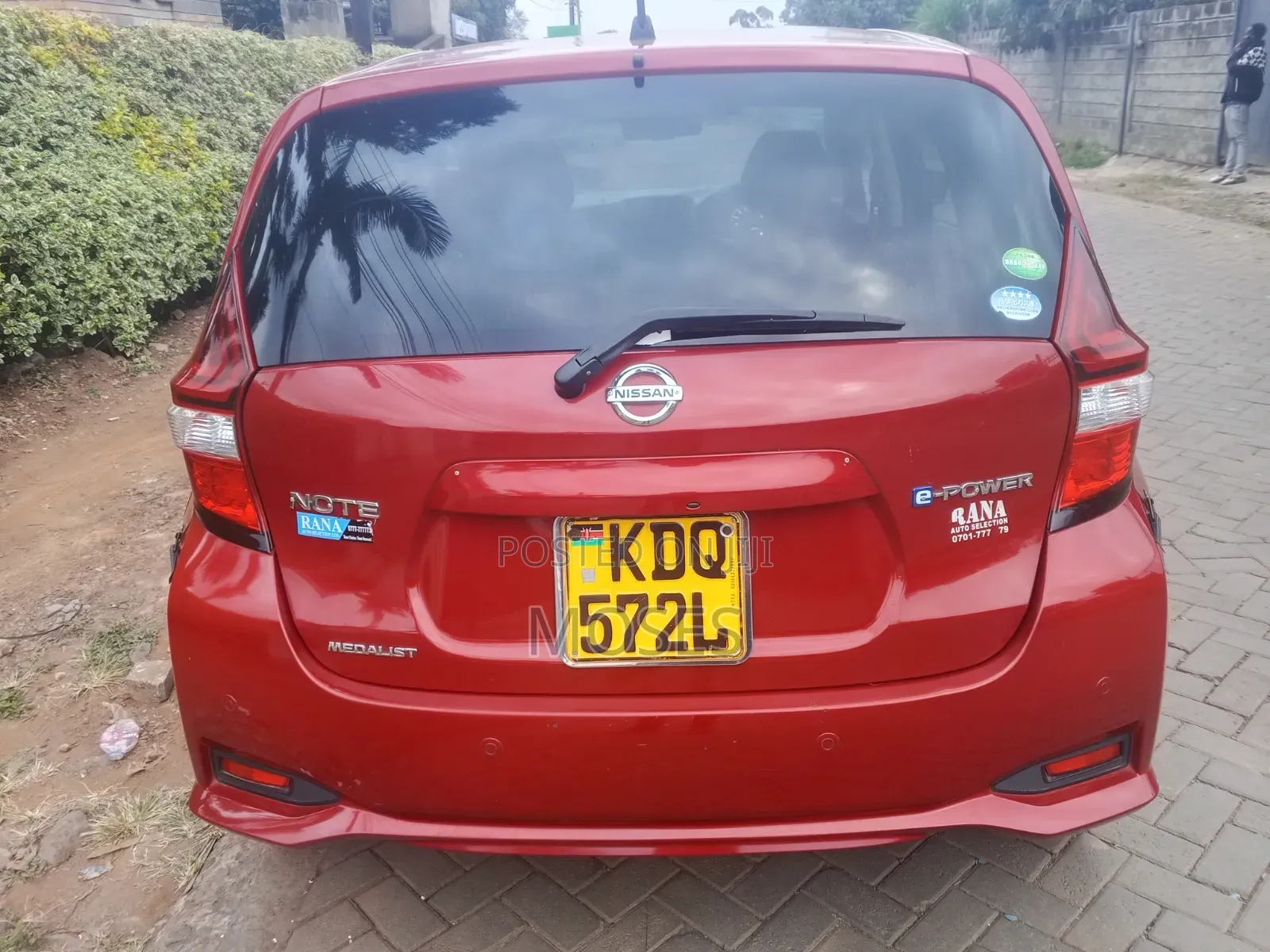 Nissan Note 2017 Red