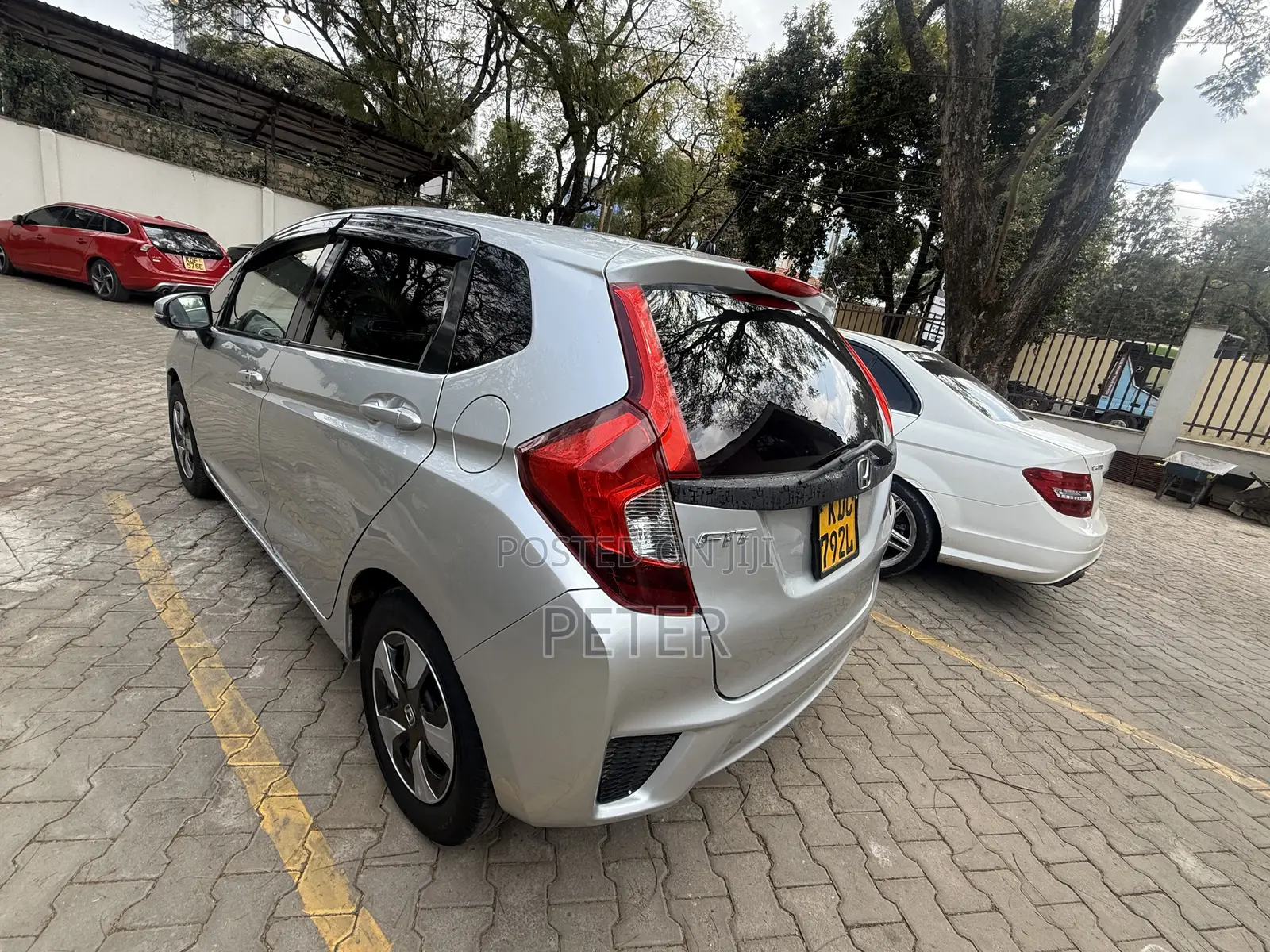 Honda Fit 2015 Silver