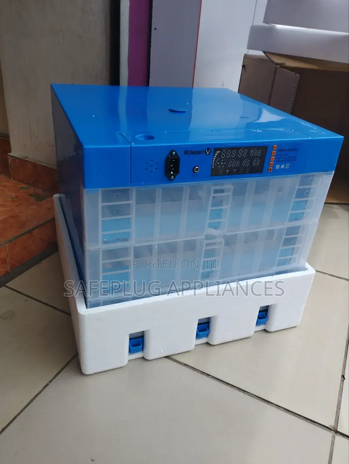 192 Eggs Automatic Poultry Egg Incubator With LED Display