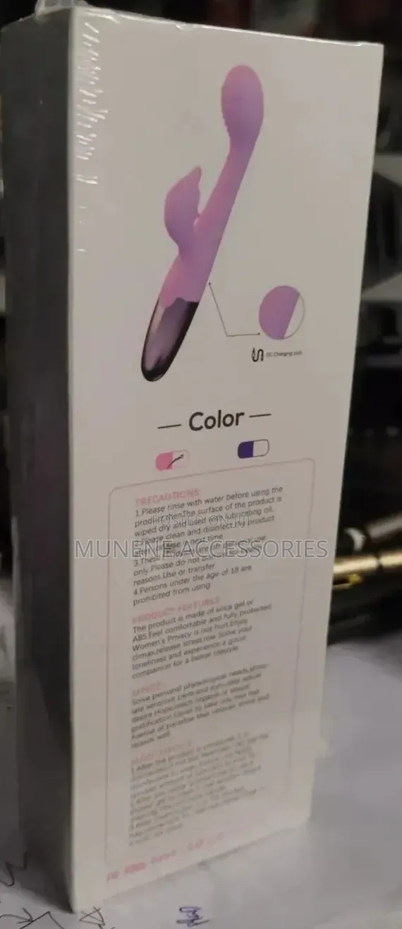 Rebecca Rabbit Vibrator 10mode Female Silicone Sex Toy Dildo