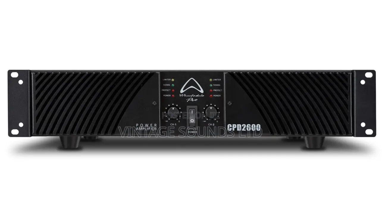 Wharfedale Pro CPD2600 2600W Professional Power Amplifier