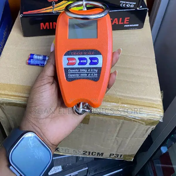 200kg/440lbs Profesional Digital Hanging Scale Accurate Sensors