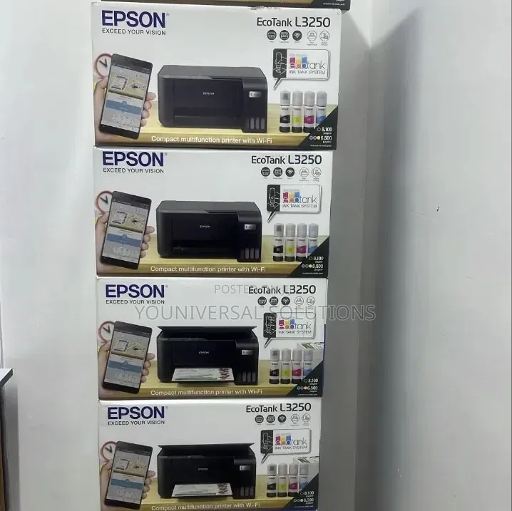 EcoTank L3250 A4 WiFi Wireless All in One Ink Tank Printer