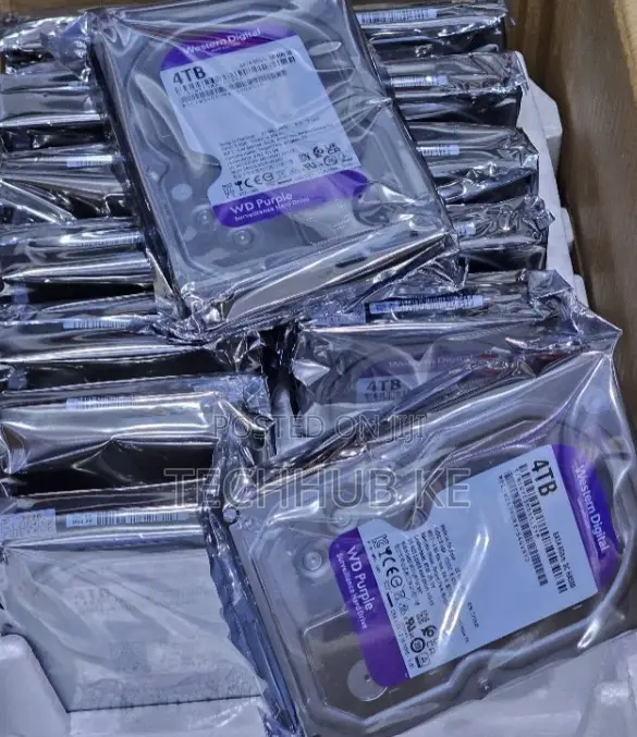 Western Digital 4TB Purple HARDDISK 24/7 CCTV Surveillance Storage
