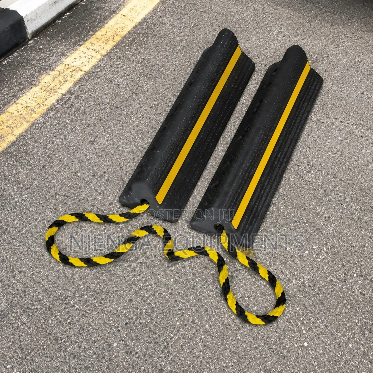 Heavy Duty Rubber Wheel Chocks