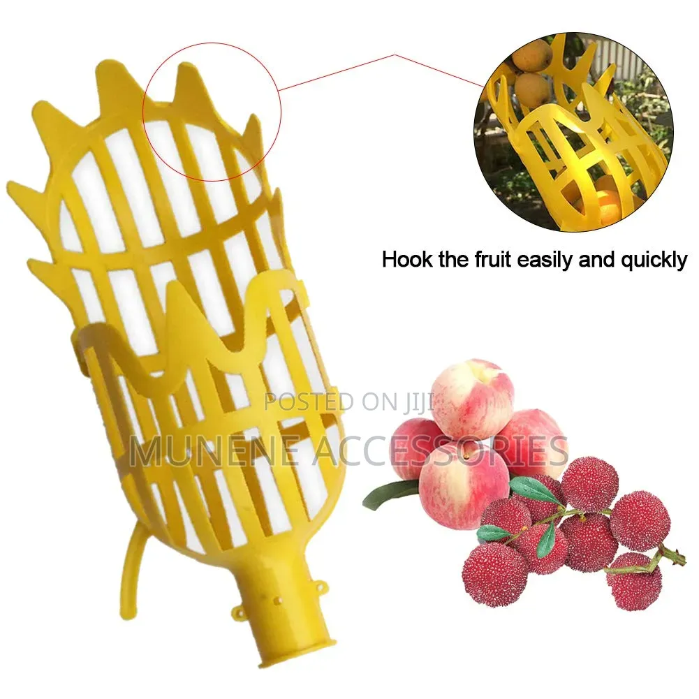 Large Size Fruit Picker With 3Meter Extension Pole Catcher Collector