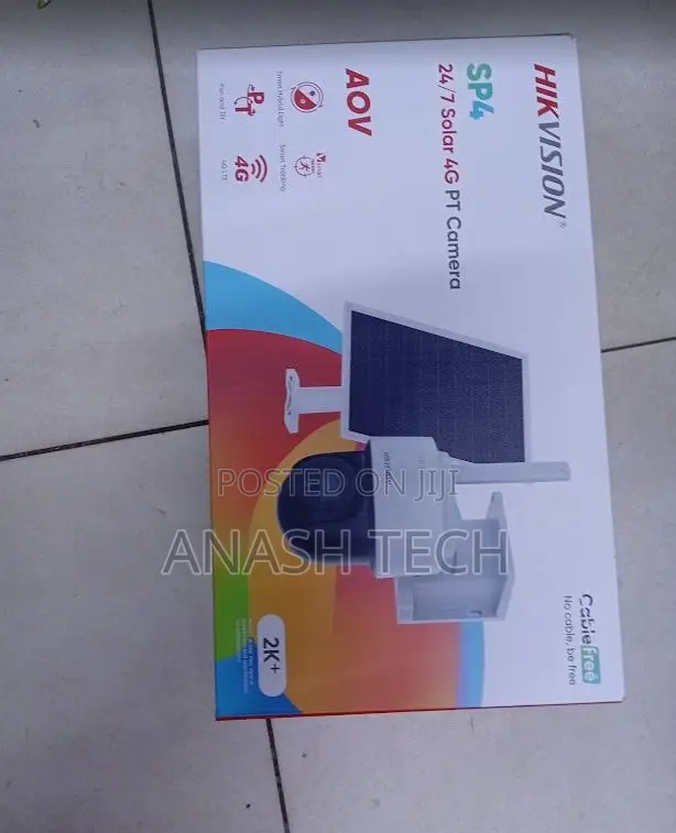 Hikvission Solar Powered Solar 4G Wireless PT Security Camera