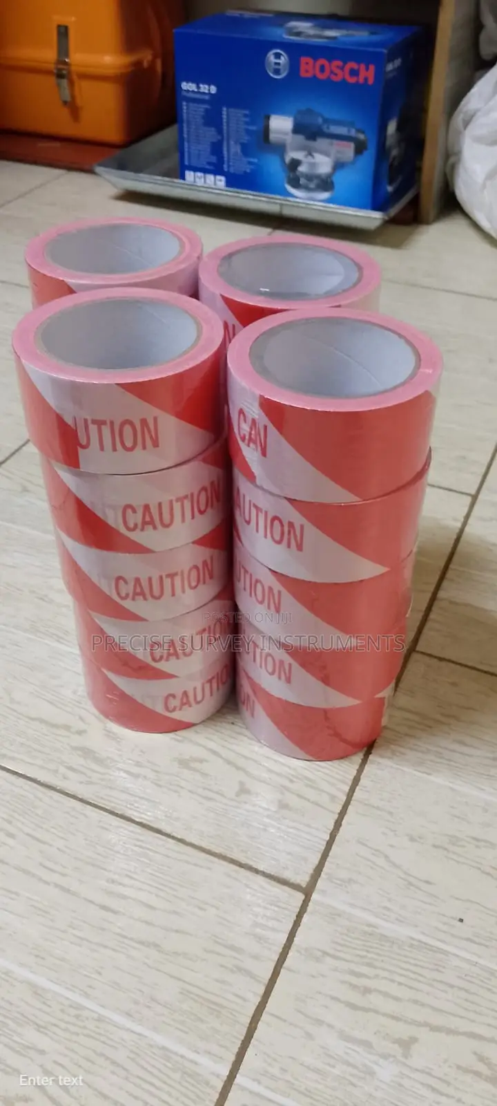 Non-Adhesive Caution Tape
