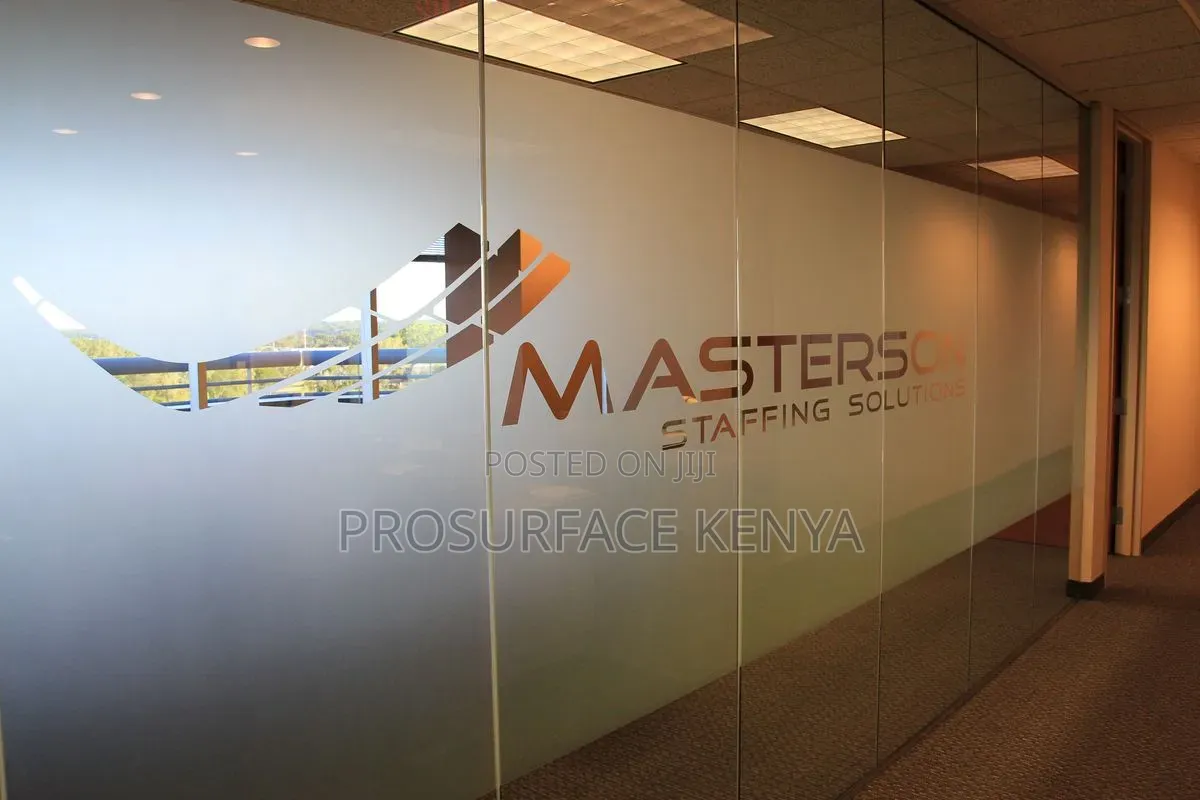 Branded Frosted Film | 1.2m Wide |