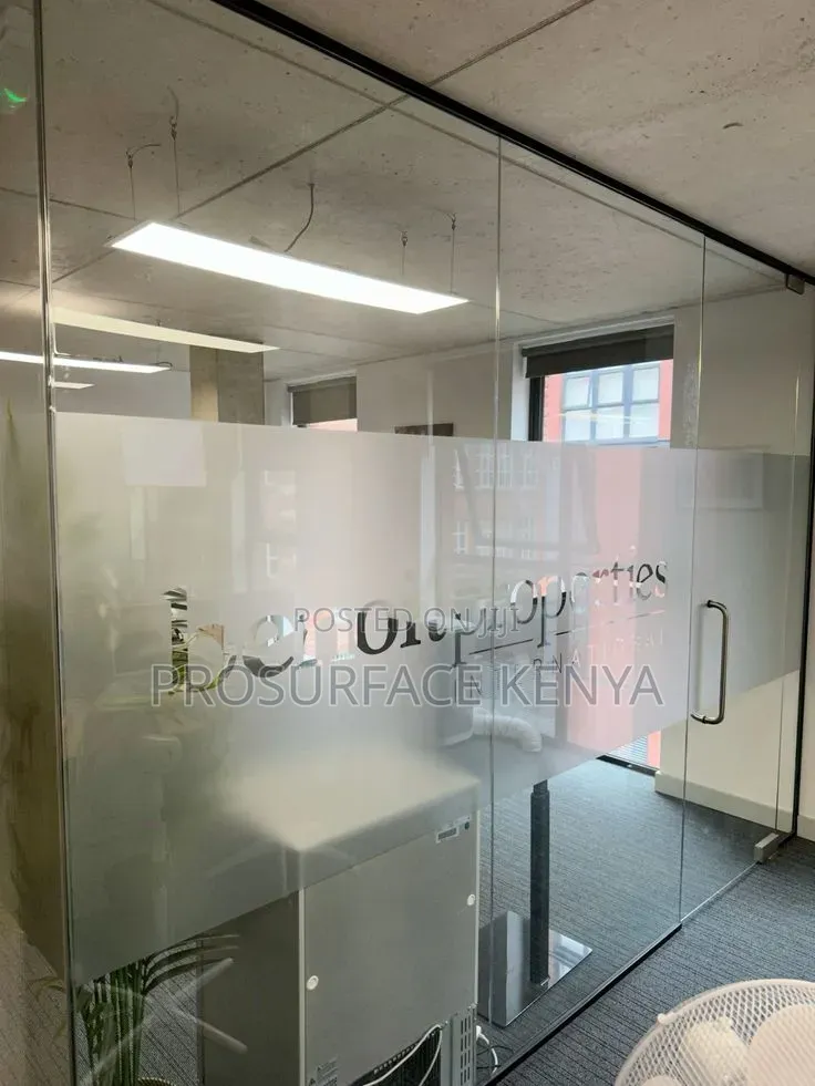 Custom Branded Frosted Film | Privacy Branding