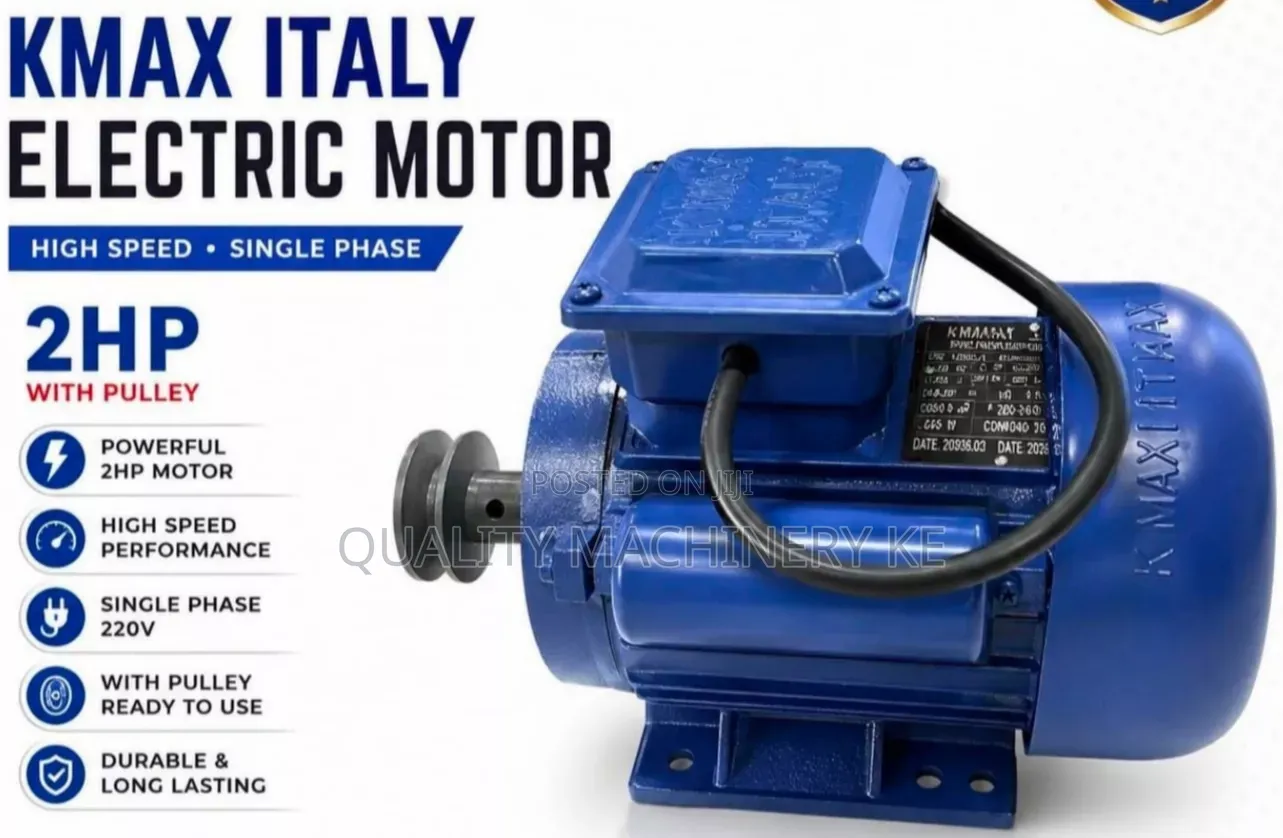 Heavy-Duty 2hp KMAX ITALY Electric Motor