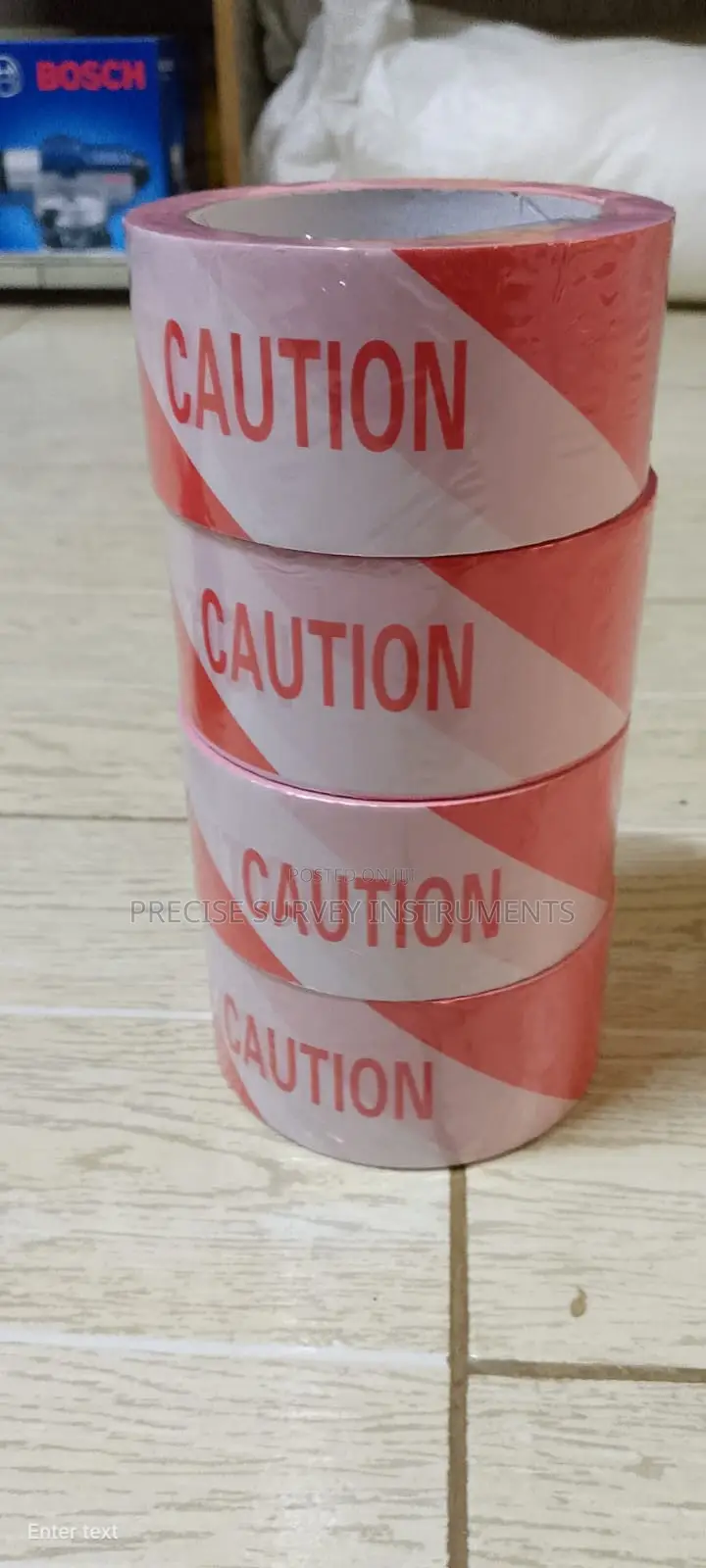 Restricted Area Warning Tape