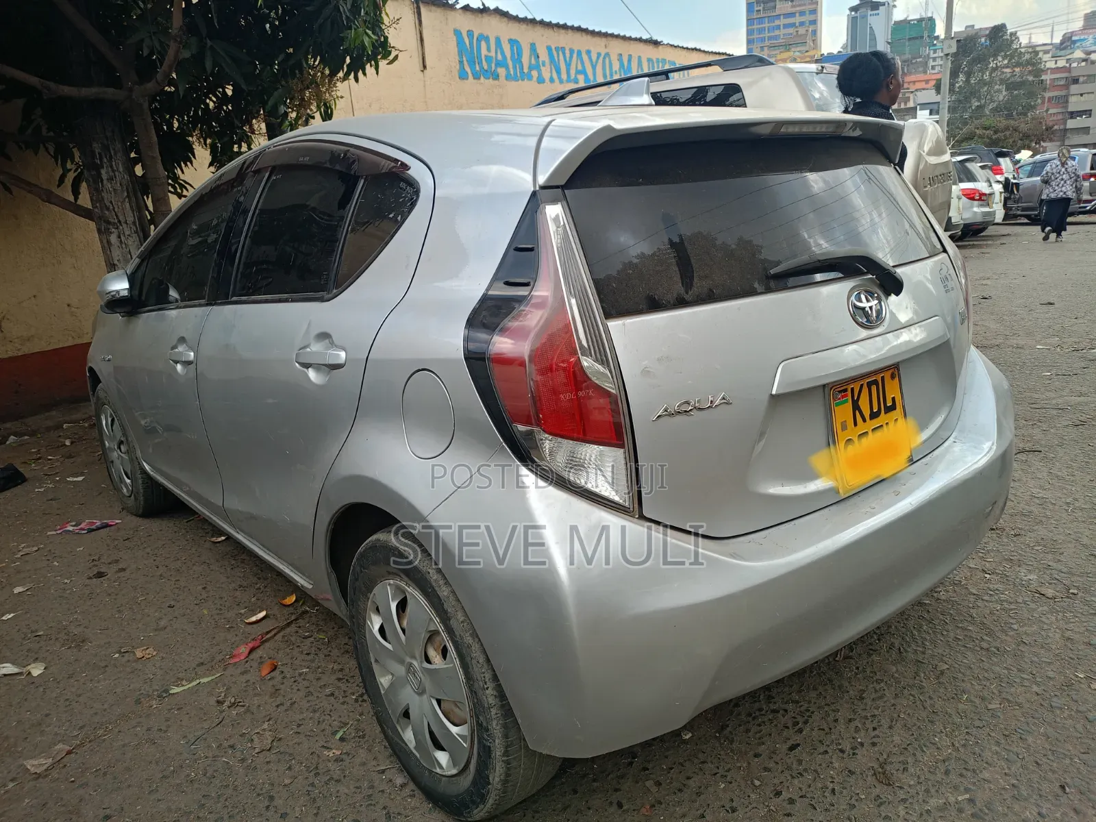Toyota Aqua 2015 Silver