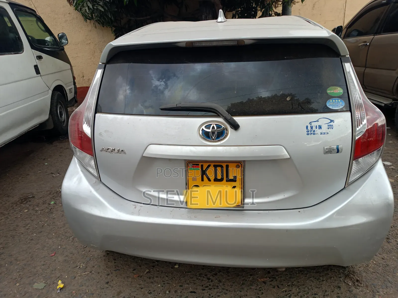 Toyota Aqua 2015 Silver