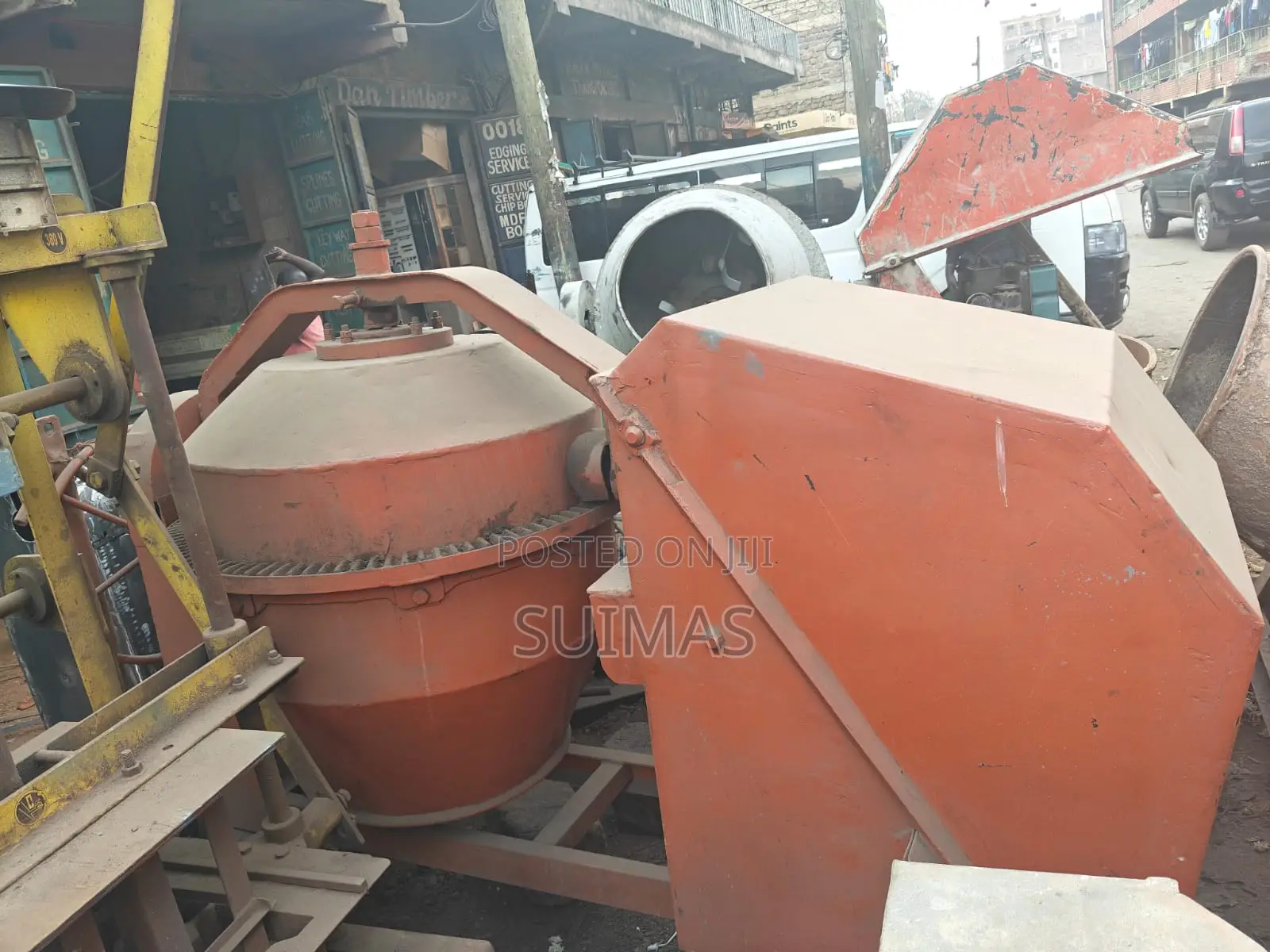 Pan Concrete Mixer