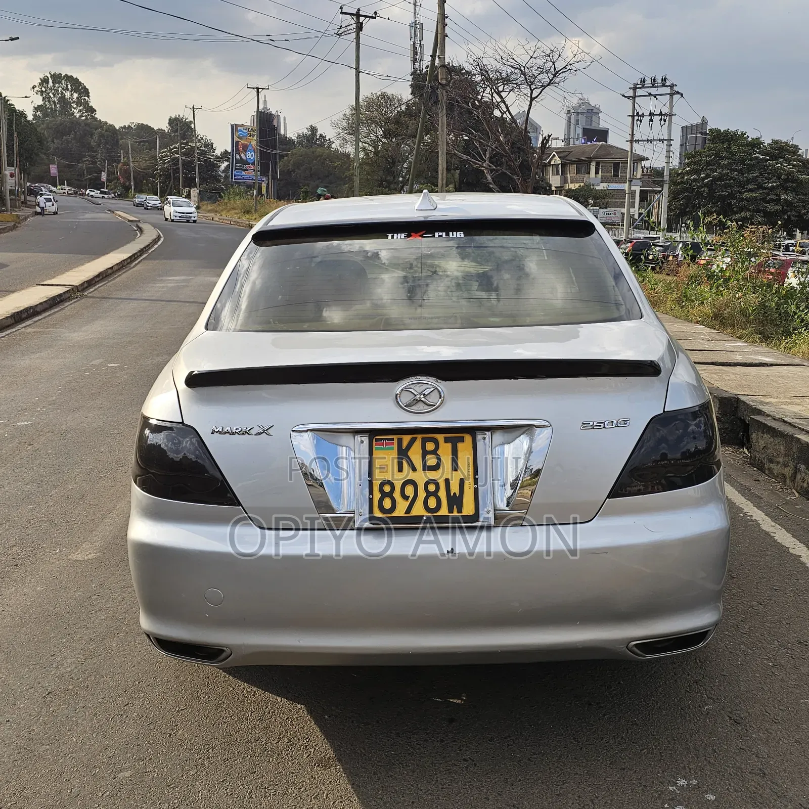 Toyota Mark X 2007 Silver
