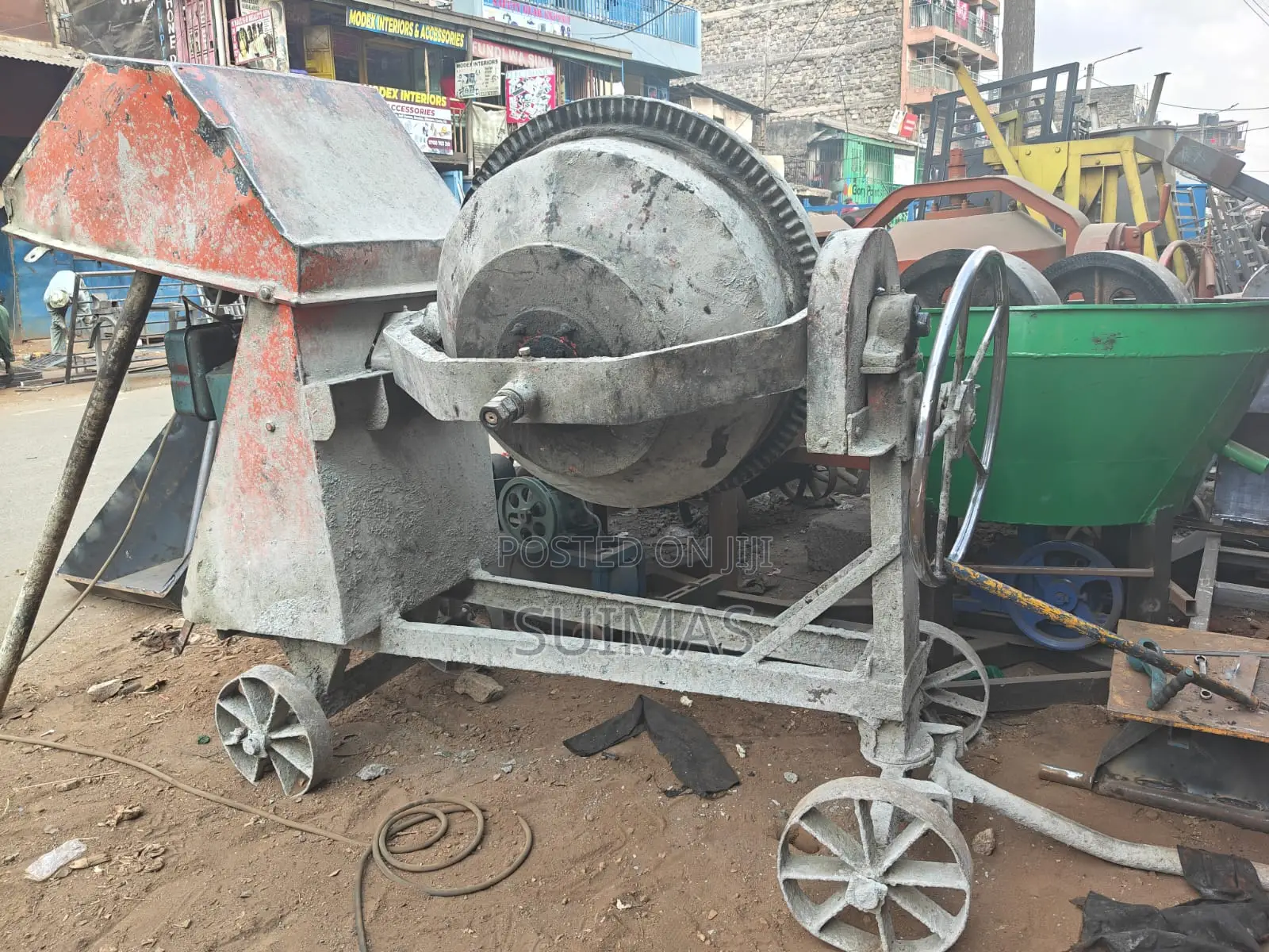 Block Making Mixer
