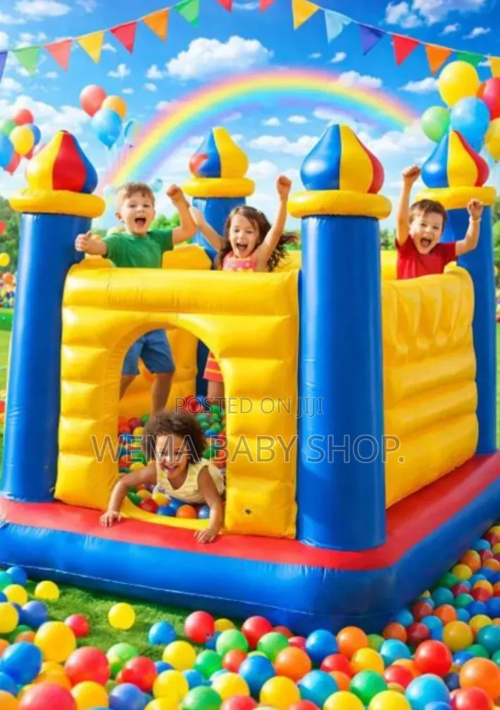 Intex Jump-O-Lene Inflatable Bouncing Castle!