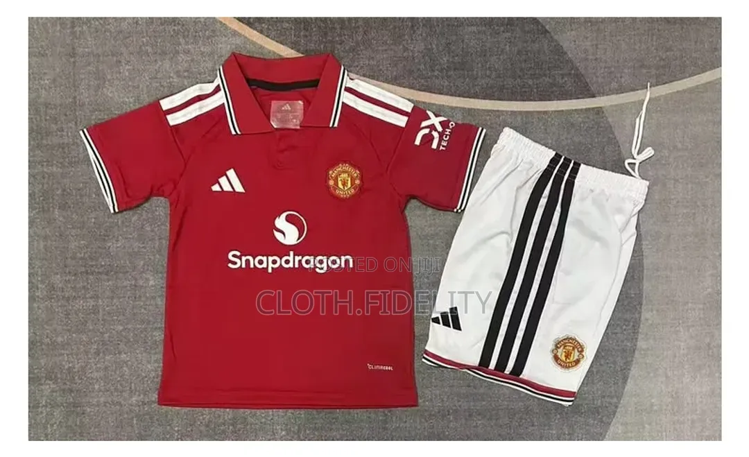 Manchester United Home Kids Jersey 26/27.