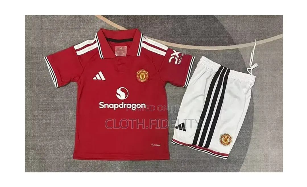 Manchester United Home Kids Jersey 26/27.