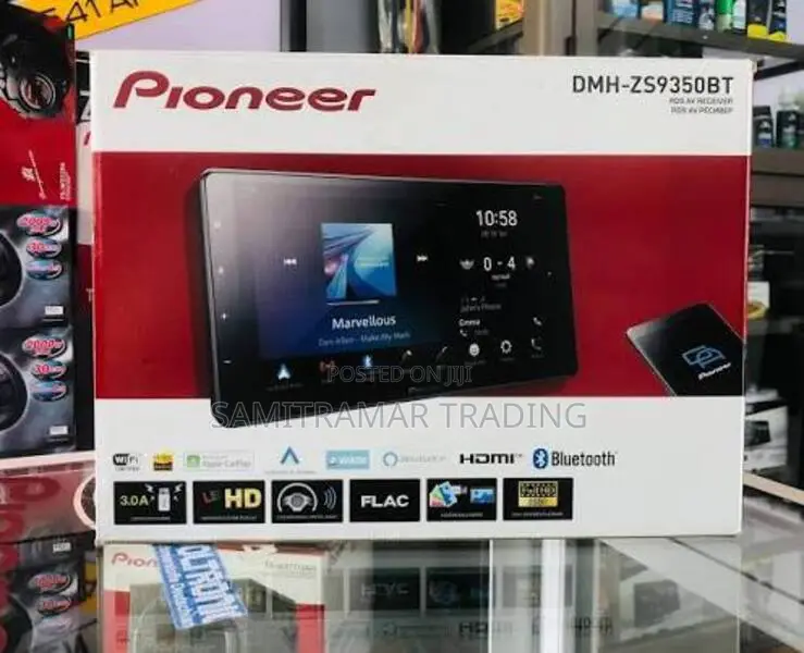 DMH-Zs9350bt Pioneer 9" Hd Hi-Res Wireless Av Digital Media Receiver