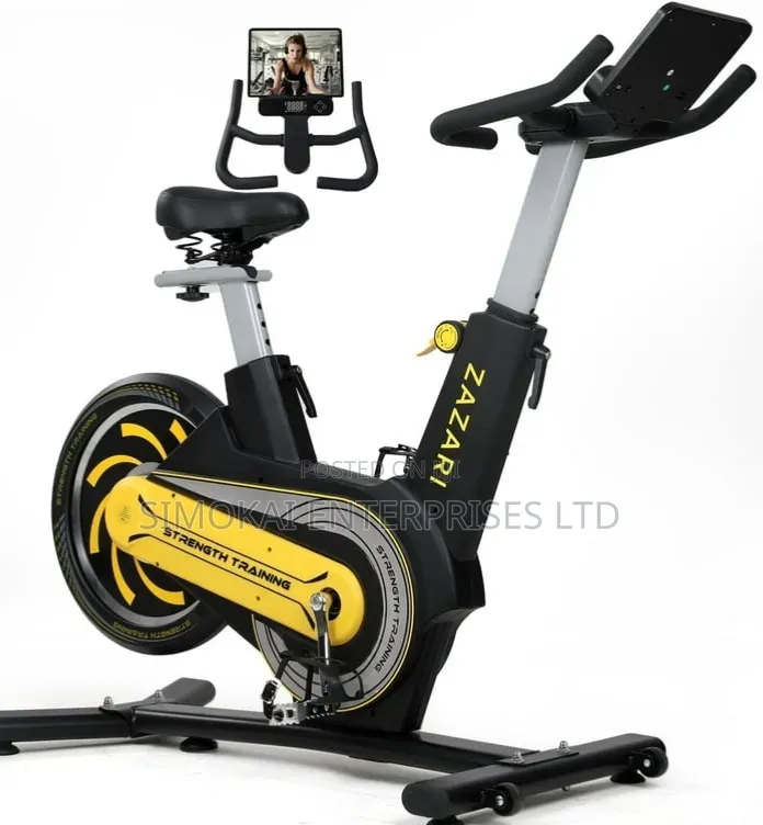 ZAZARI Indoor Cycling Bike 18KG Flywheel | 7-Level Resistance