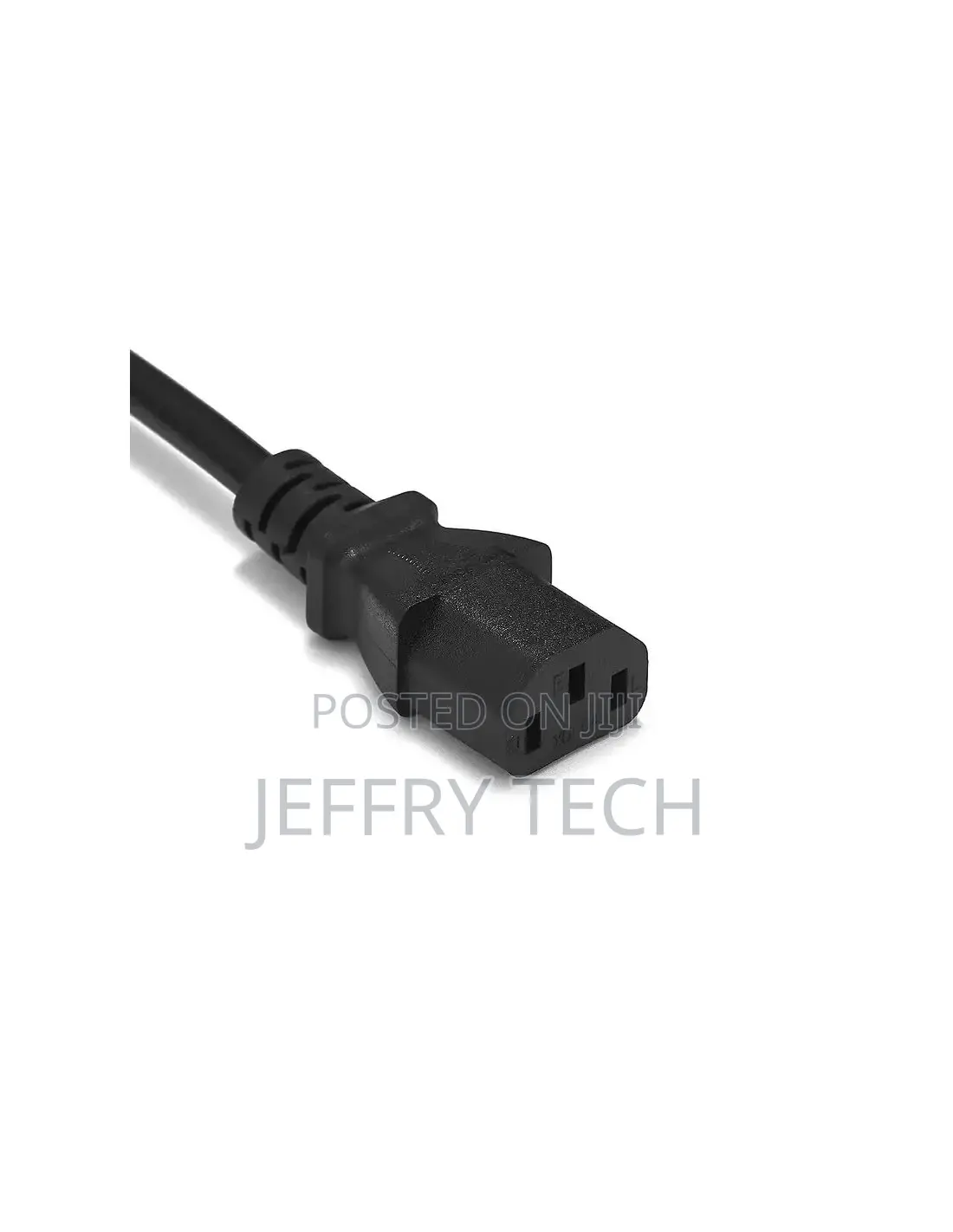 EU AC Power Cable 3 Pin Cord C13 F for Charger Adapter 3-Prong 1.5M