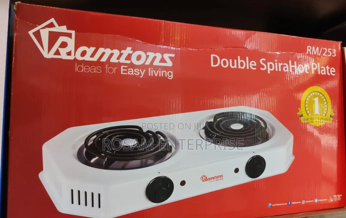 Ramtons Double Coil