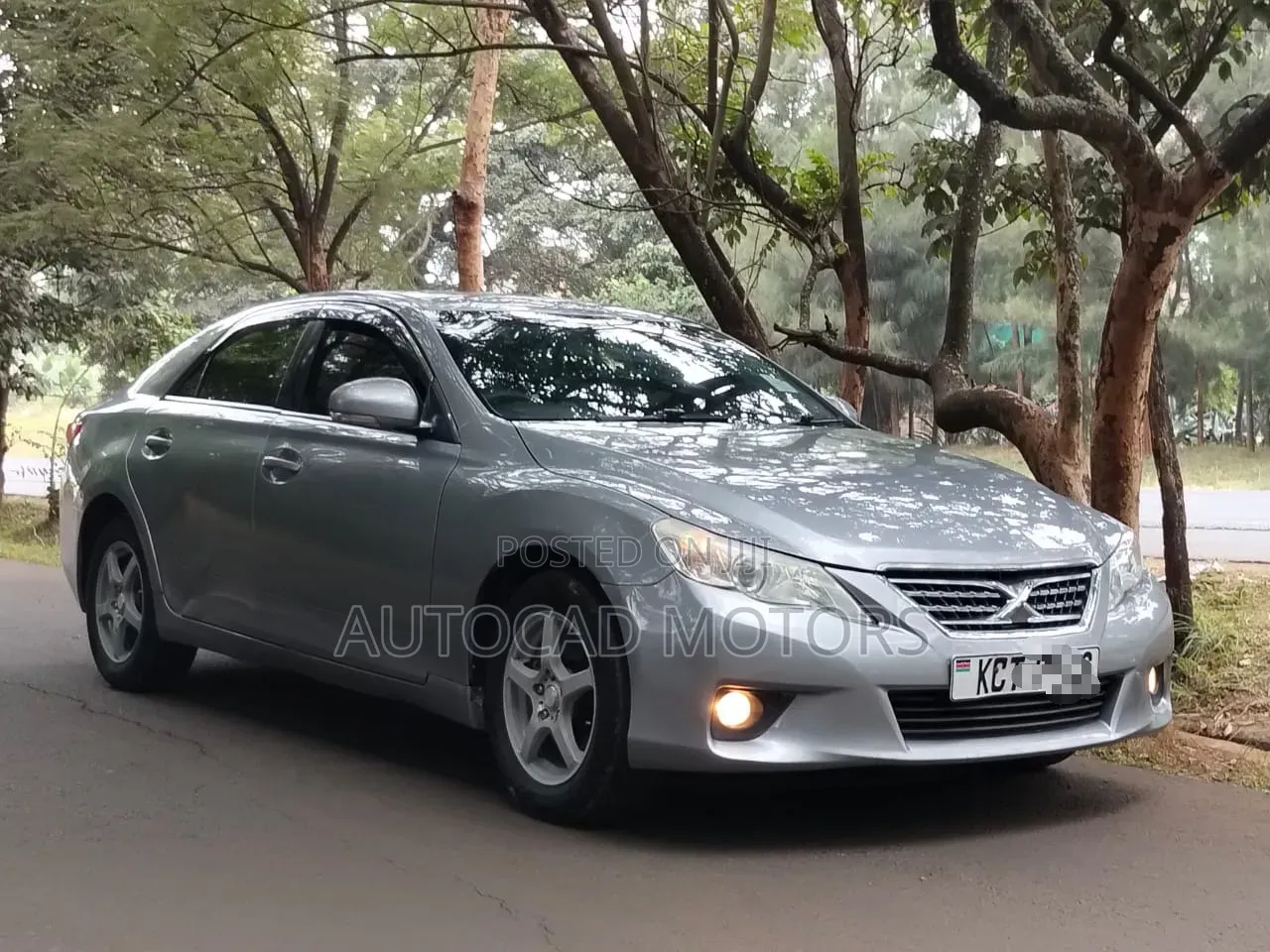 Toyota Mark X 2011 Silver