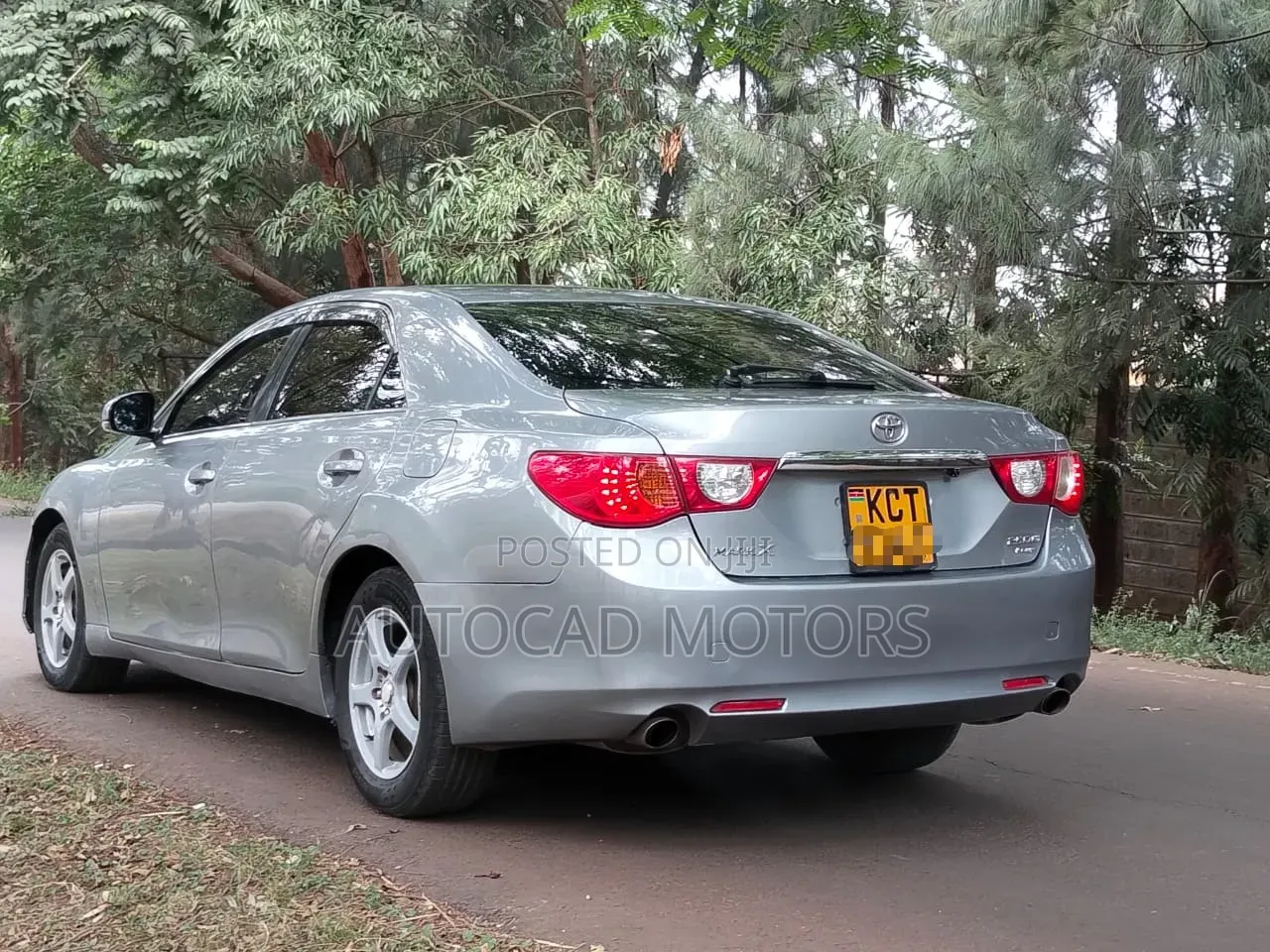 Toyota Mark X 2011 Silver