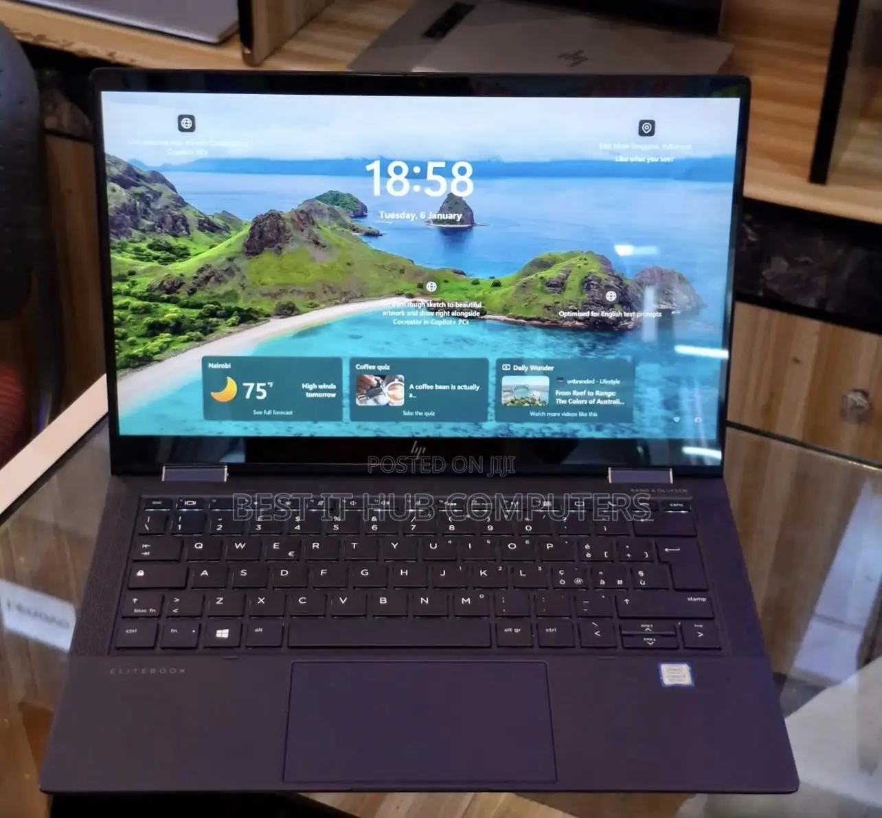 Laptop HP Elite Dragonfly x360 11th Gen 32GB Intel Core i7 SSD 512GB