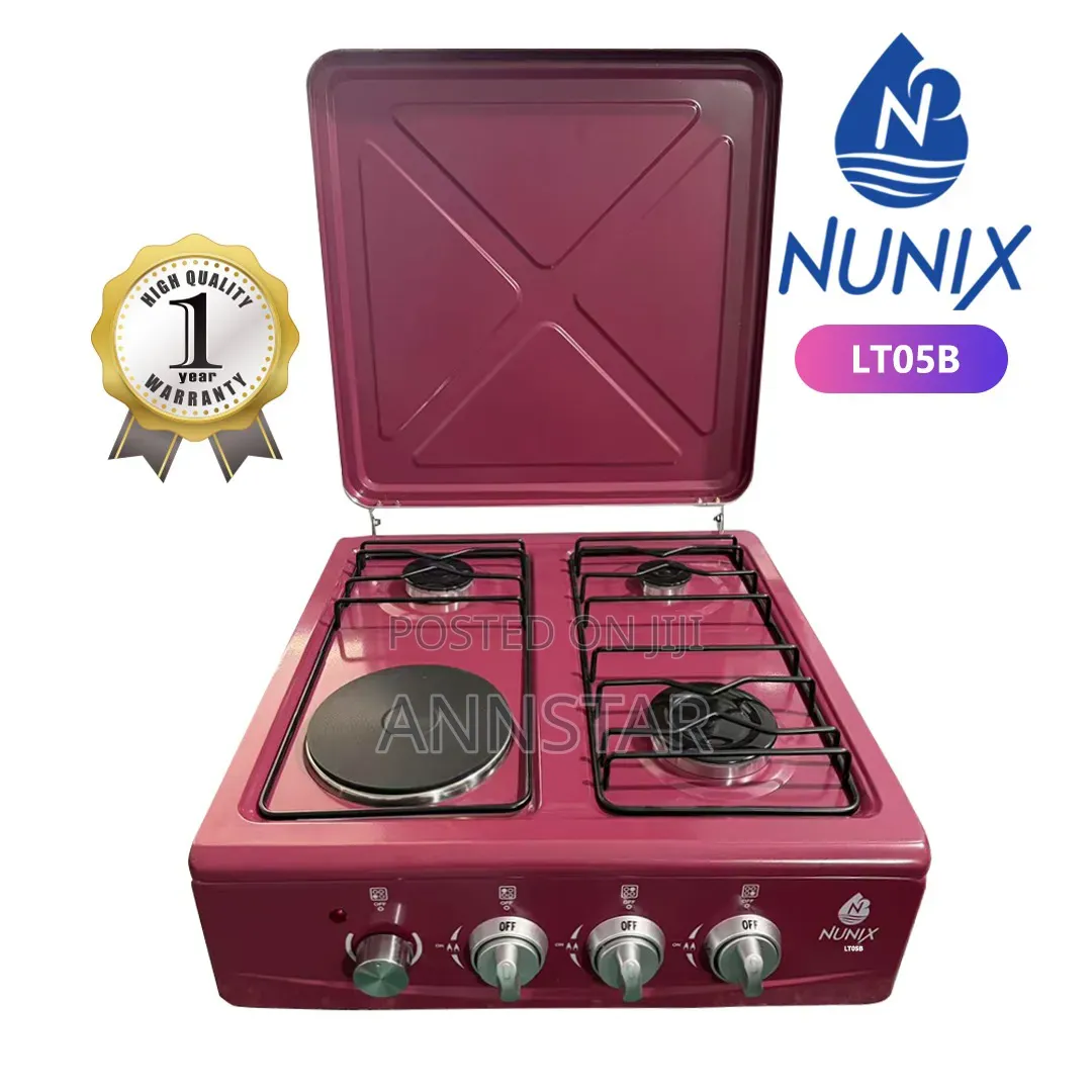 New Model 3+2 Nunix Table Top With Gas Lid