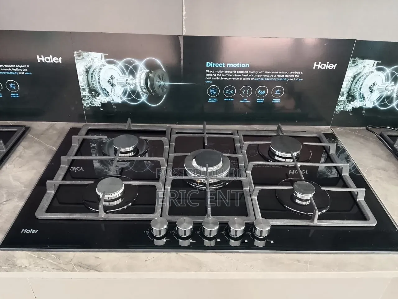 Haier 5-Burner Built-in Cooker HOB-s775B