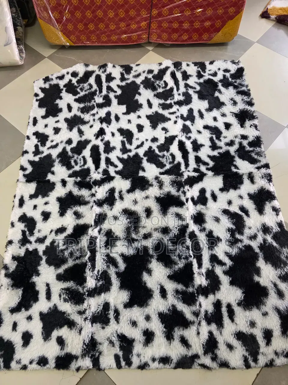 Premium Soft Stylish Modern Fluffy 5 by 8 Carpet