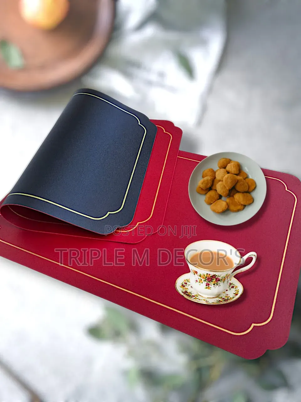 Quality Leather Double Sided Table Mats