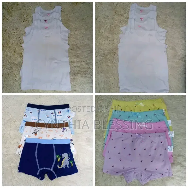 Vests and Boxers for Kids