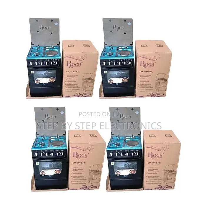 Elegant Modern 3 Gas Burners+1 Hotplate Free Standing Cooker