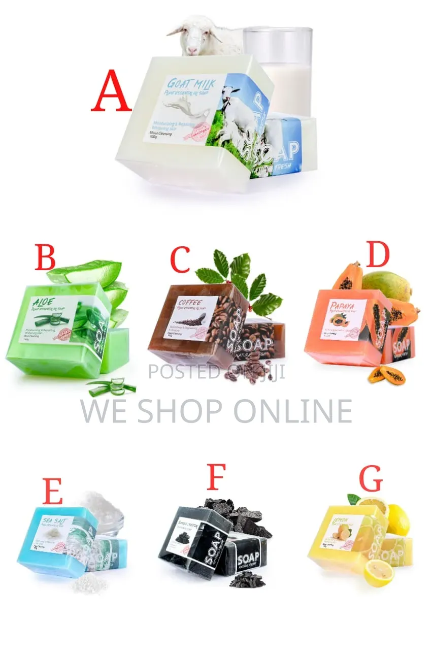 Natural Plants Essential Oil Soap 100g