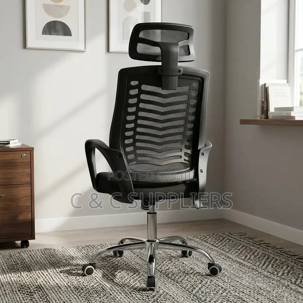 Office Swivel Headrest Home Chair.