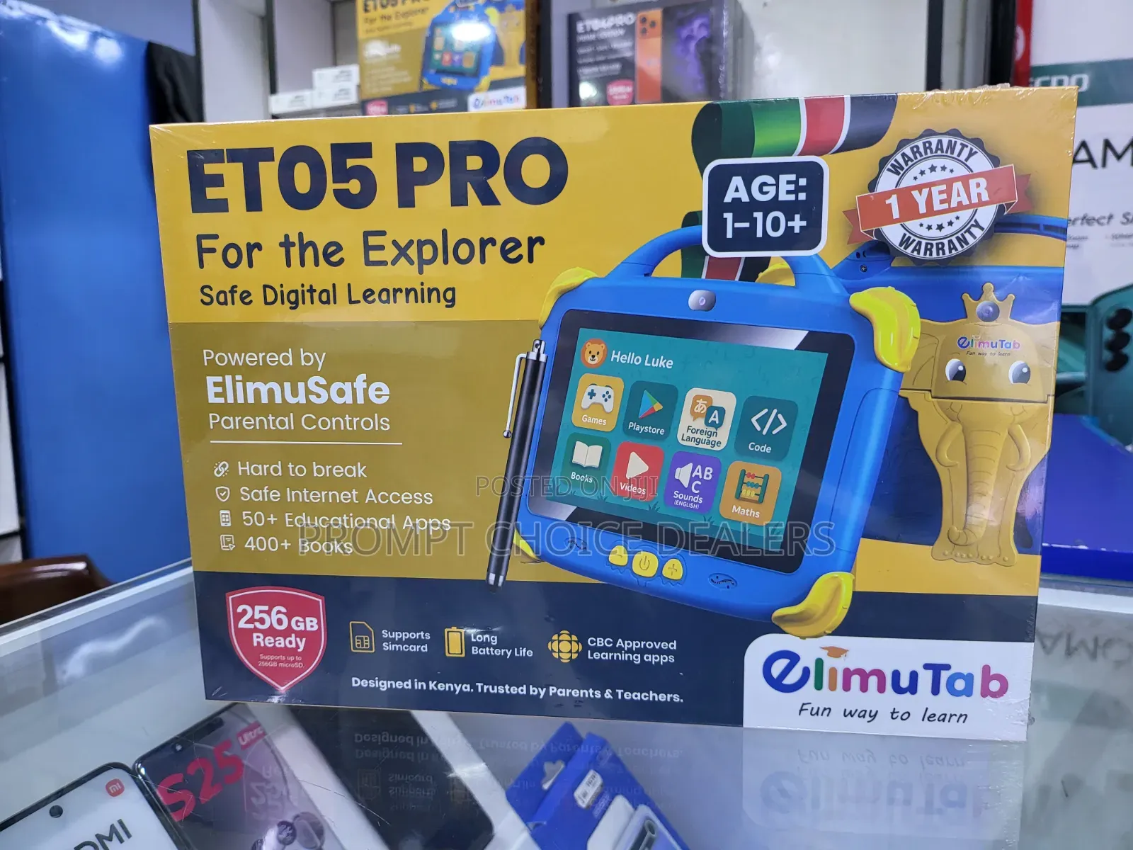 New Elimutab ET05 32 GB Yellow