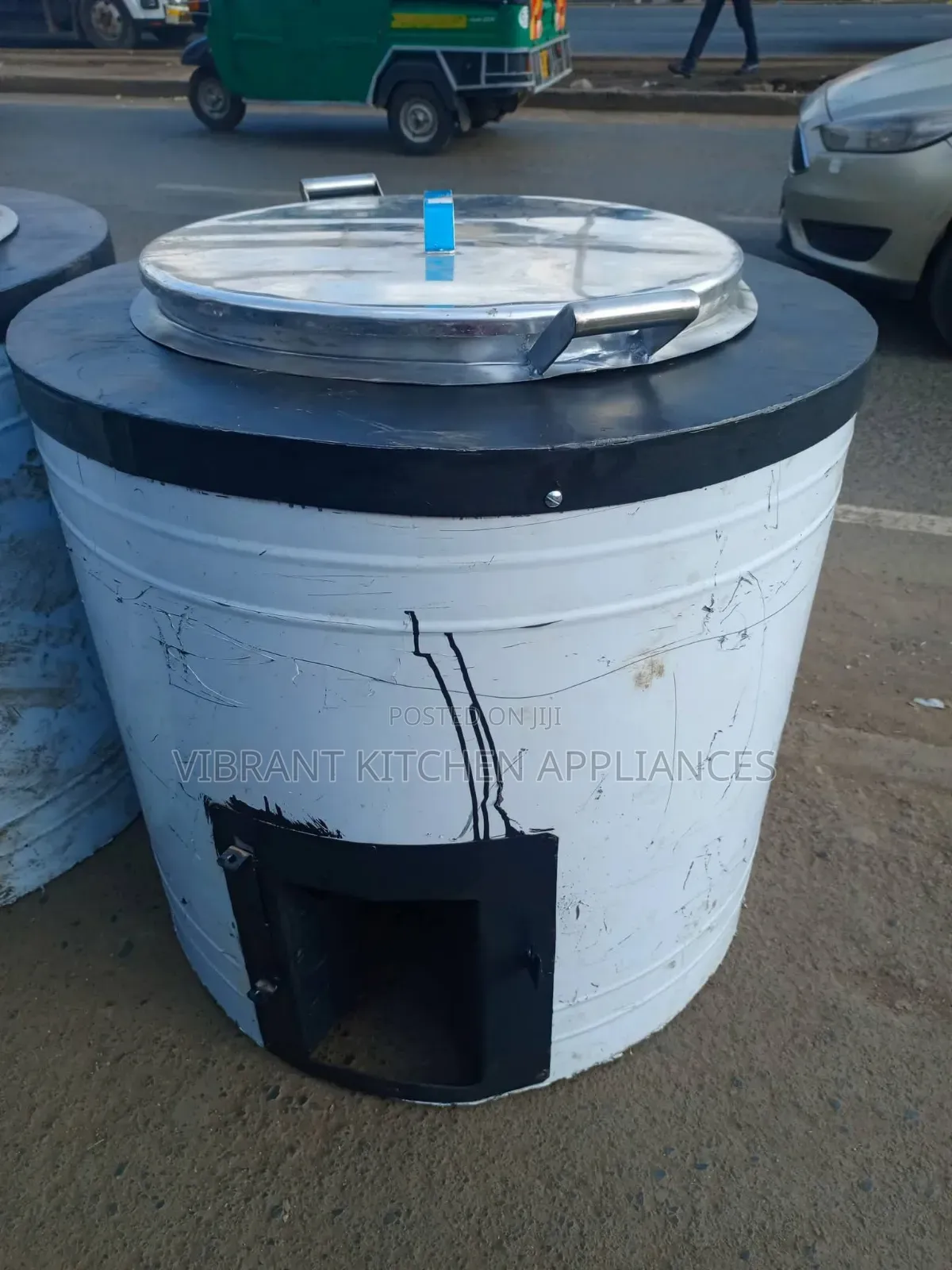 200L Firewood Energy‐Saving Boiler Jiko – Commercial