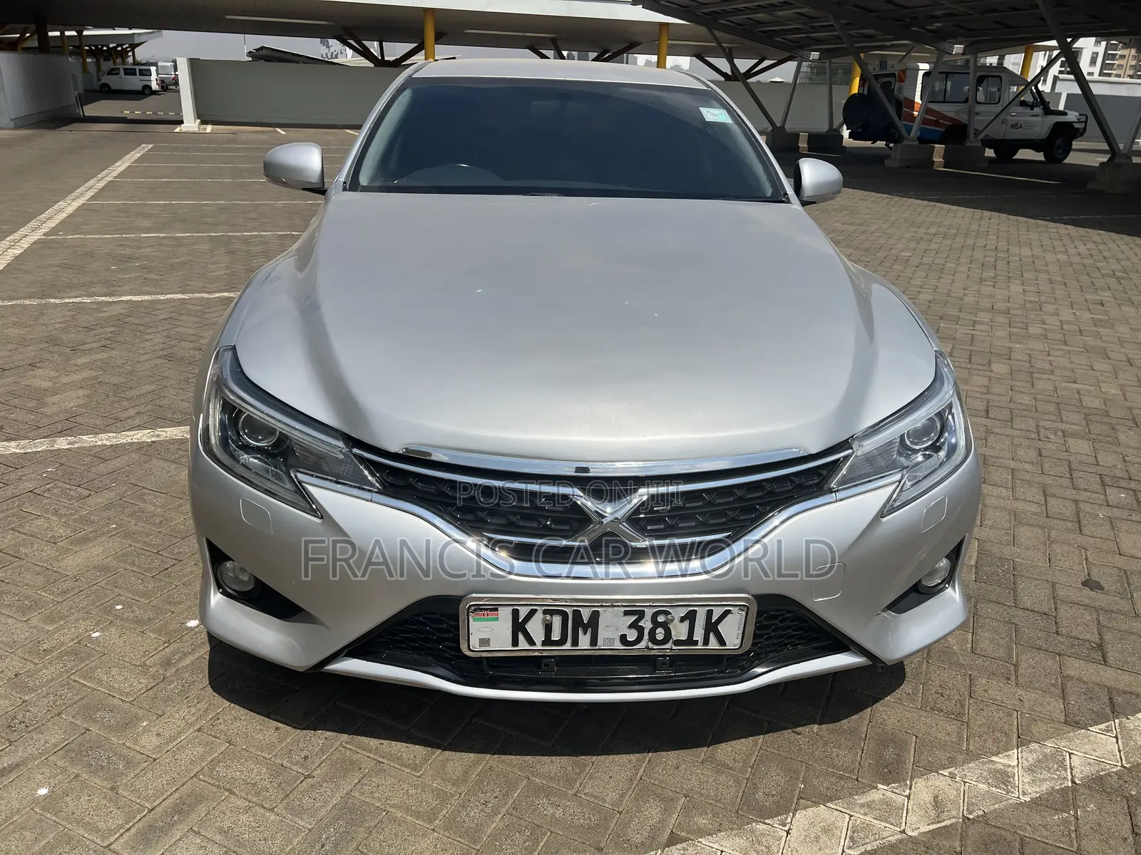 Toyota Mark X 2016 Silver