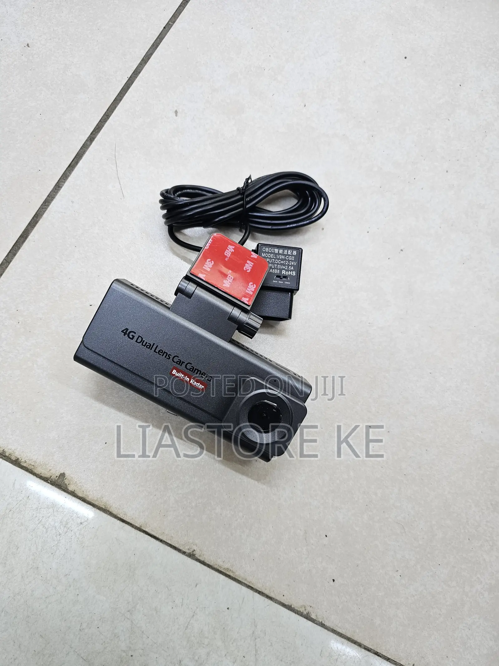 4G Dual Lens Dash Cam With Live GPS Tracking Mobile App